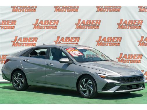 Gray 2025 Hyundai ELANTRA Limited