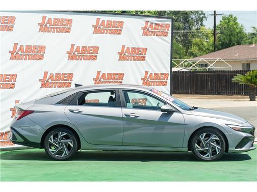 Gray 2025 Hyundai ELANTRA Limited