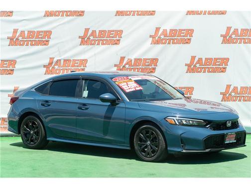 Blue Lagoon Pearl 2025 Honda Civic LX