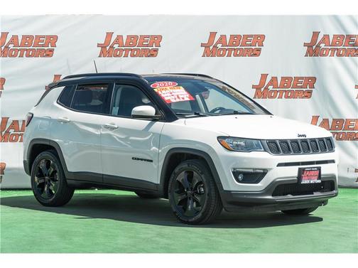 White Clearcoat 2020 Jeep Compass Latitude