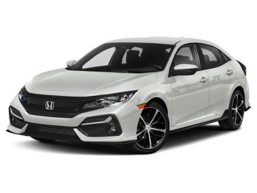 Platinum White Pearl 2020 Honda Civic Sport