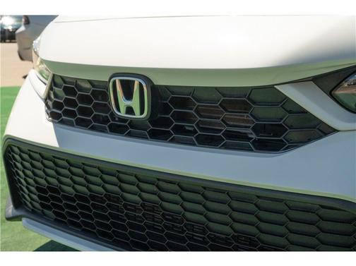 Platinum White Pearl 2025 Honda Civic Hybrid Sport