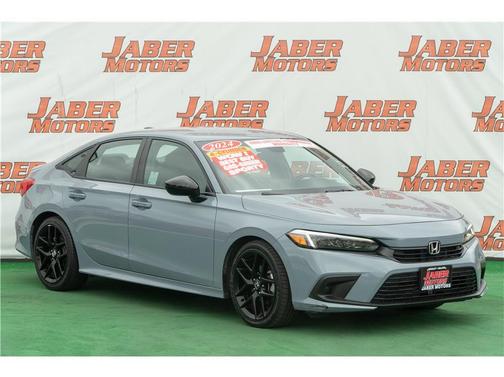 Gray 2024 Honda Civic Sport
