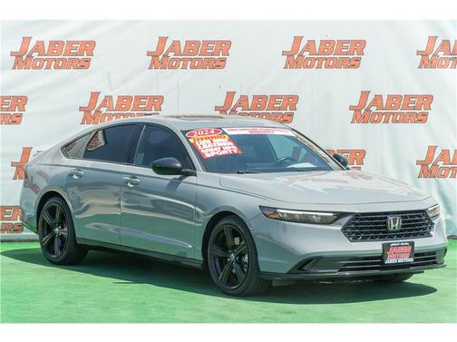 Urban Gray Pearl 2024 Honda Accord Hybrid Sport-L