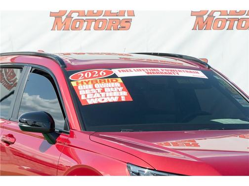 Radiant Red Metallic 2026 Honda CR-V Hybrid Sport-L FWD