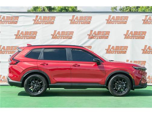 Radiant Red Metallic 2026 Honda CR-V Hybrid Sport-L FWD