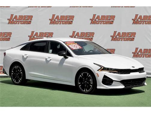 Glacial White Pearl 2021 Kia K5 GT-Line