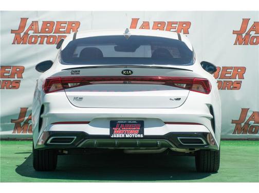 Glacial White Pearl 2021 Kia K5 GT-Line