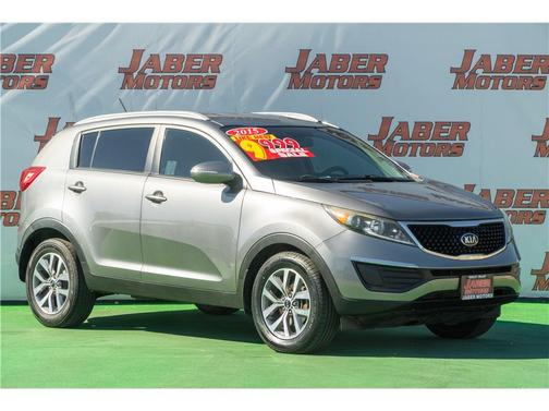 Silver 2015 Kia Sportage LX