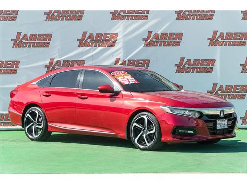 Radiant Red Metallic 2020 Honda Accord EX 1.5T