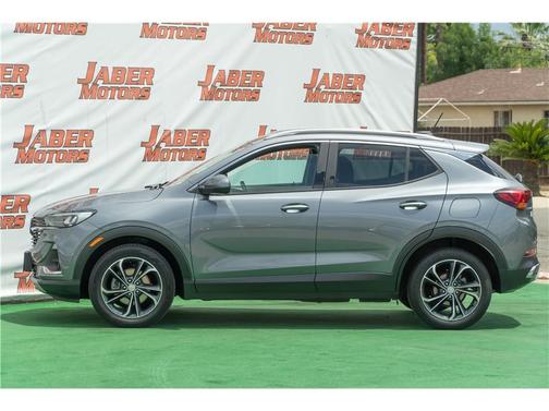 Satin Steel Metallic 2021 Buick Encore GX Essence