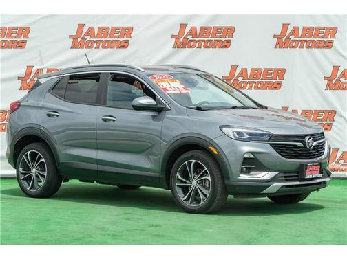 Satin Steel Metallic 2021 Buick Encore GX Essence