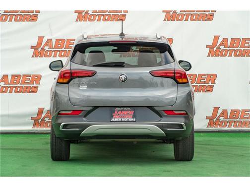 Satin Steel Metallic 2021 Buick Encore GX Essence
