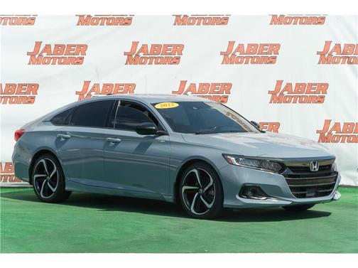 Sonic Gray Pearl 2022 Honda Accord Sport SE 1.5T