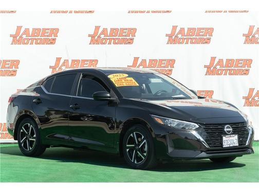 Super Black 2025 Nissan Sentra SV