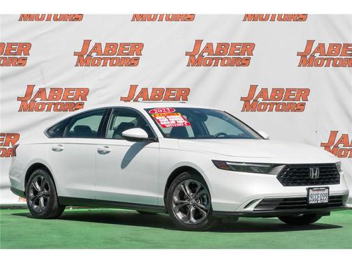Platinum White Pearl 2023 Honda Accord EX