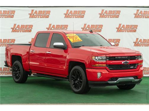Red 2017 Chevrolet Silverado 1500 2LT