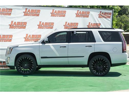 Crystal White Tricoat 2019 Cadillac Escalade Platinum