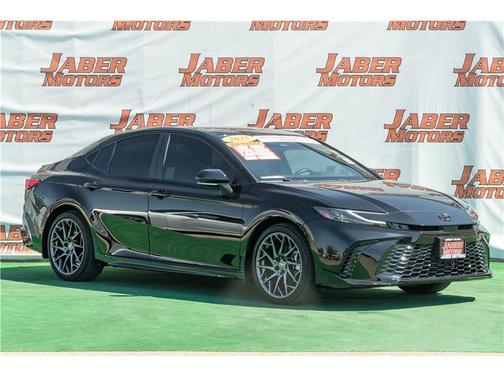 Midnight Black Metallic 2025 Toyota Camry XSE