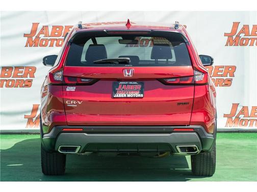 Radiant Red Metallic 2025 Honda CR-V Hybrid Sport AWD