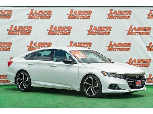 Platinum White Pearl 2022 Honda Accord Sport SE 1.5T