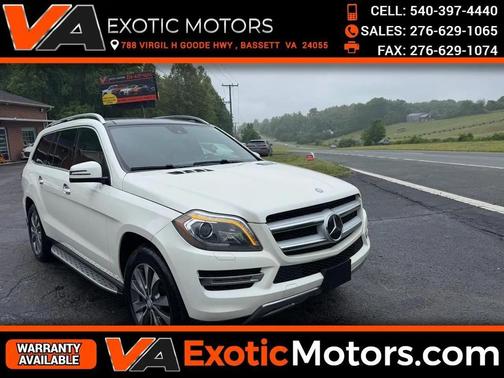 White 2015 Mercedes-Benz GL-Class 4MATIC