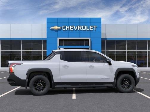 Summit White 2025 Chevrolet Silverado EV LT