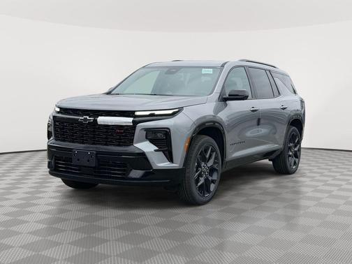 Sterling Gray Metallic 2026 Chevrolet Traverse RS