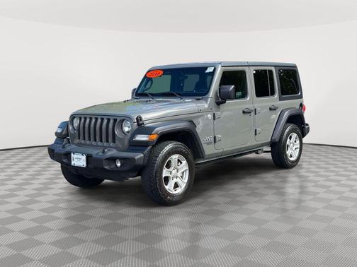 Sting Gray Clearcoat 2018 Jeep Wrangler Unlimited Sport