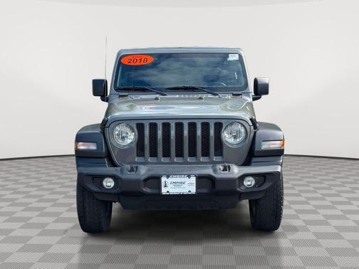 Sting Gray Clearcoat 2018 Jeep Wrangler Unlimited Sport