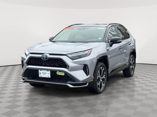 Silver Sky Metallic 2023 Toyota RAV4 Prime XSE