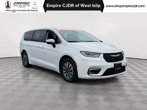 Bright White Clearcoat 2023 Chrysler Pacifica Hybrid Touring L