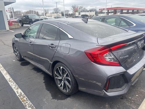 Polished Metal Metallic 2018 Honda Civic Si