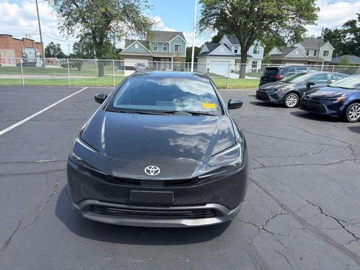 Midnight Black Metallic 2025 Toyota Prius LE