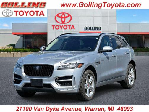 Gray 2018 Jaguar F-PACE 35t R-Sport