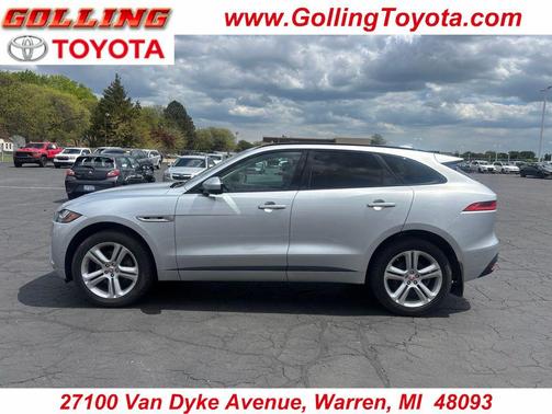 Gray 2018 Jaguar F-PACE 35t R-Sport