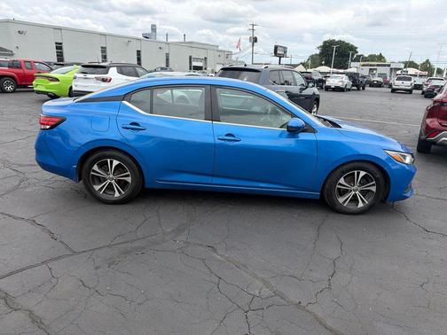 Electric Blue Metallic 2020 Nissan Sentra SV