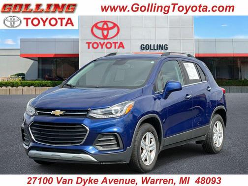 Blue Topaz Metallic 2017 Chevrolet Trax LT