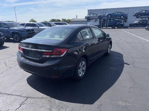 Crystal Black Pearl 2014 Honda Civic LX