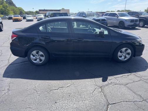 Crystal Black Pearl 2014 Honda Civic LX