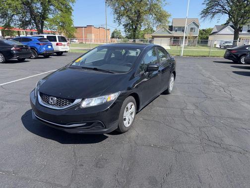 Crystal Black Pearl 2014 Honda Civic LX