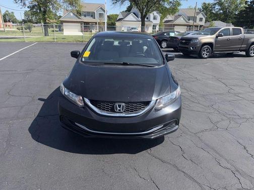Crystal Black Pearl 2014 Honda Civic LX