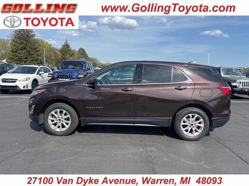 Chocolate Metallic 2020 Chevrolet Equinox 1LT