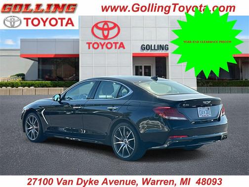 2020 Genesis G70 2.0T RWD Manual