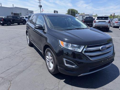 Shadow Black 2018 Ford Edge SEL