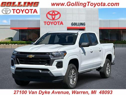 Summit White 2023 Chevrolet Colorado LT