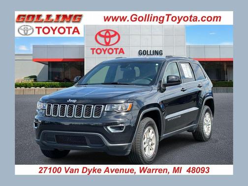 Diamond Black Crystal Pearlcoat 2020 Jeep Grand Cherokee Laredo