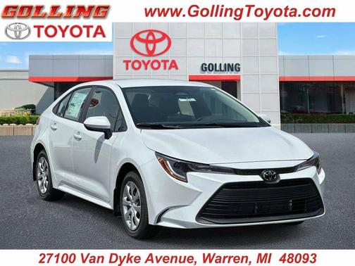 Wind Chill Pearl 2026 Toyota Corolla LE