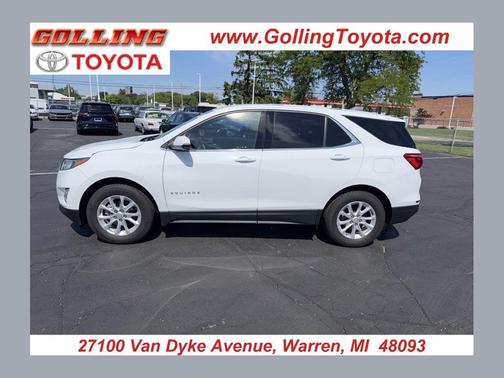 Summit White 2019 Chevrolet Equinox 1LT
