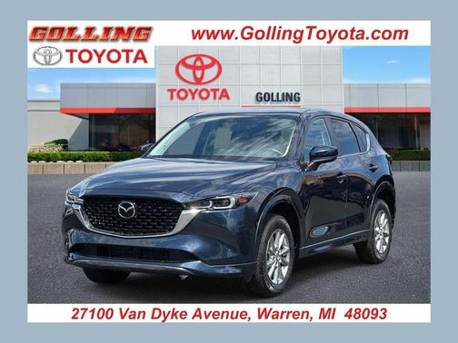 Deep Crystal Blue Mica 2025 Mazda CX-5 2.5 S Select Package